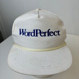 Vintage Word Perfect Hat